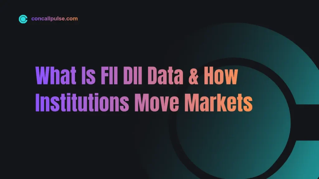 what is FII DII data