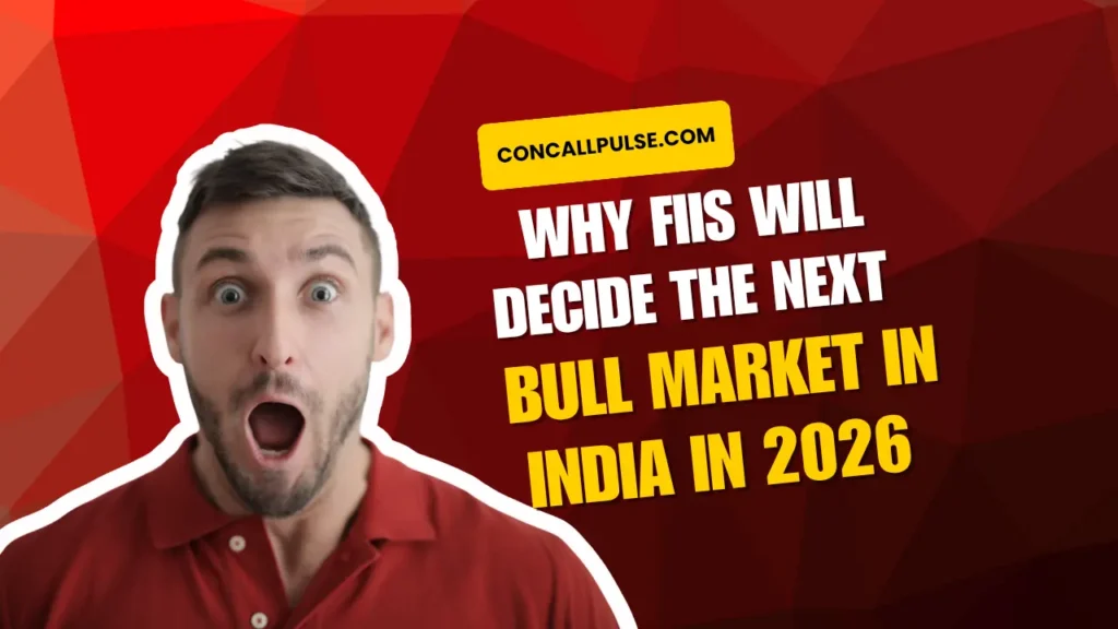 Fii outlook 2026 india