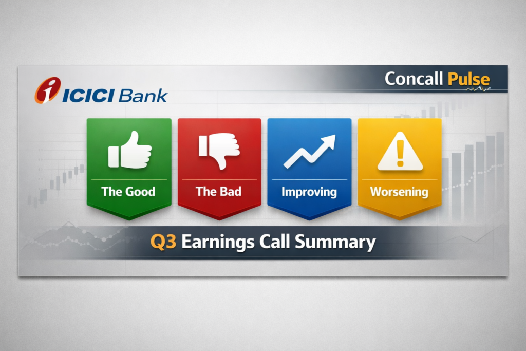 ICICI Bank Q3 earnings concall highlights