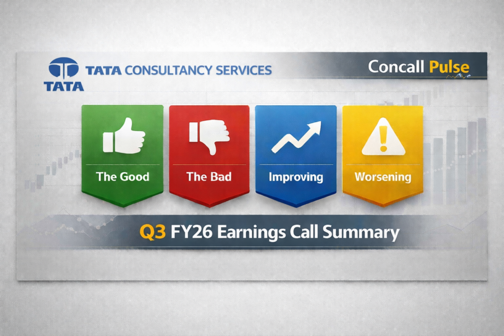 TCS Q3 FY26 Earnings Concall Highlights