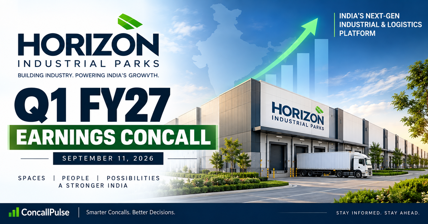 Horizon Industrial Parks Q1 FY27 earnings concall highlights